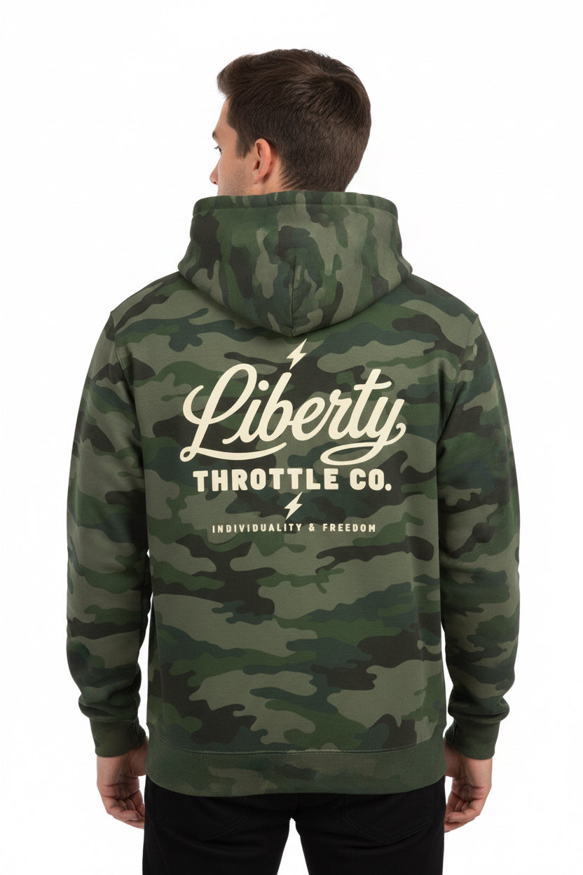 Camo Independent Heavyweight Hoodie