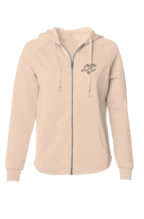 Womens Lightweight Wash Zip Hoodiefinal2