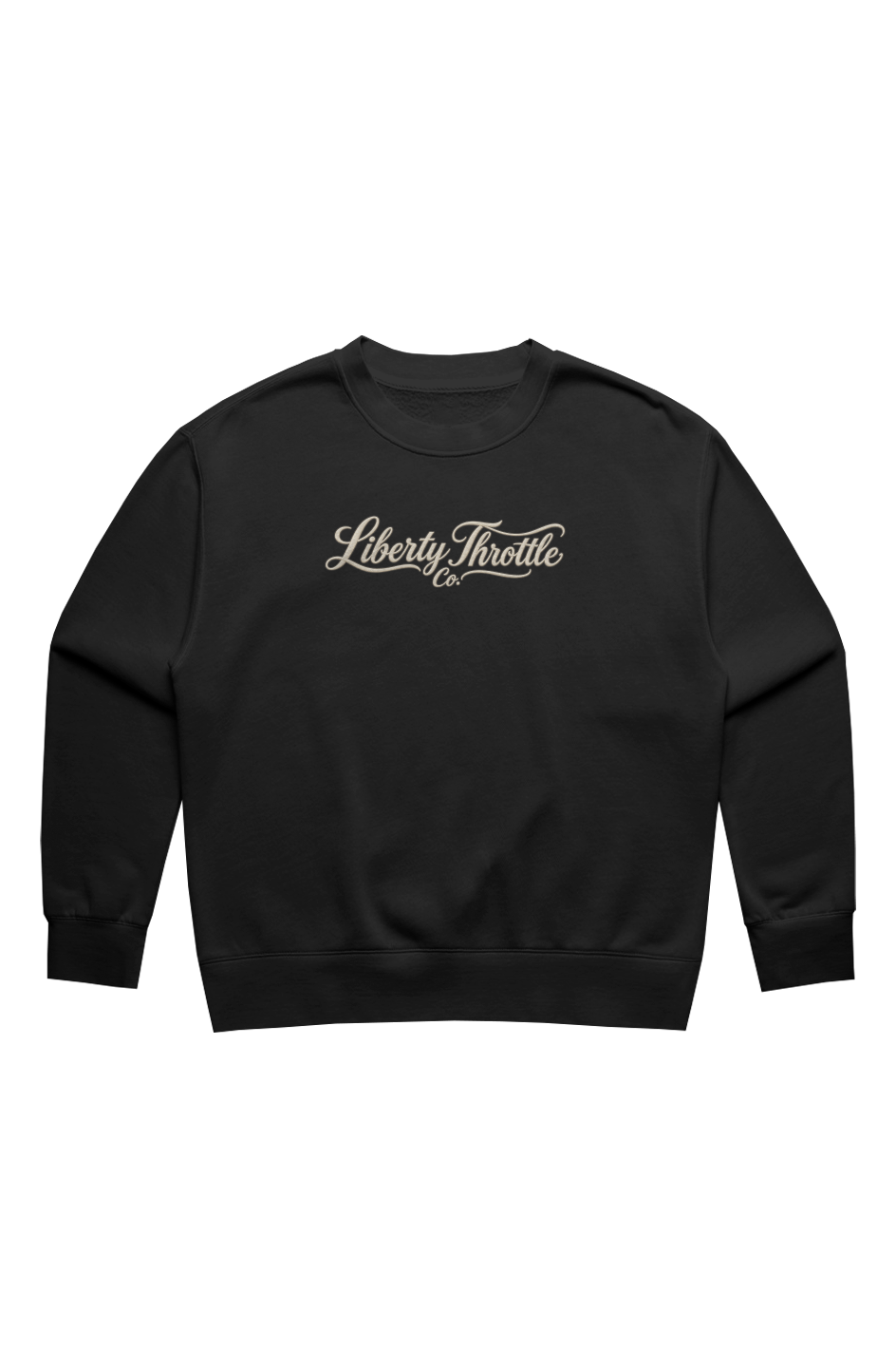 Womens Relax Faded Crew