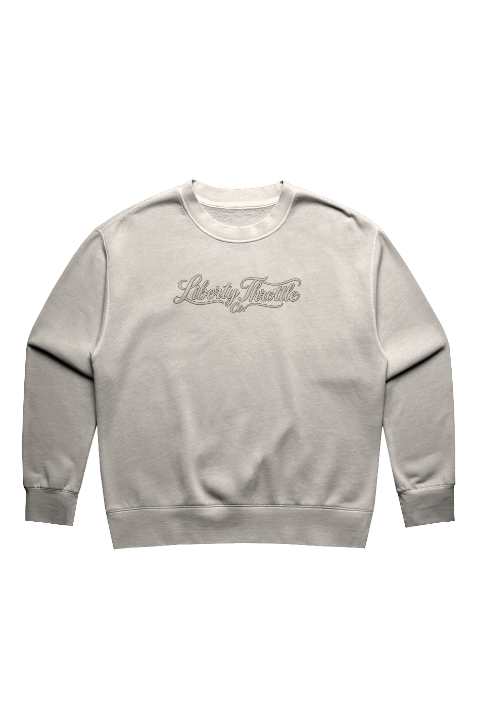 Womens Relax Faded Crew