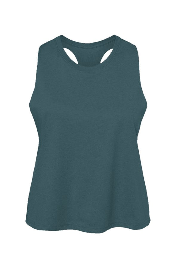 Women 39 s Racerback Cropped Tank