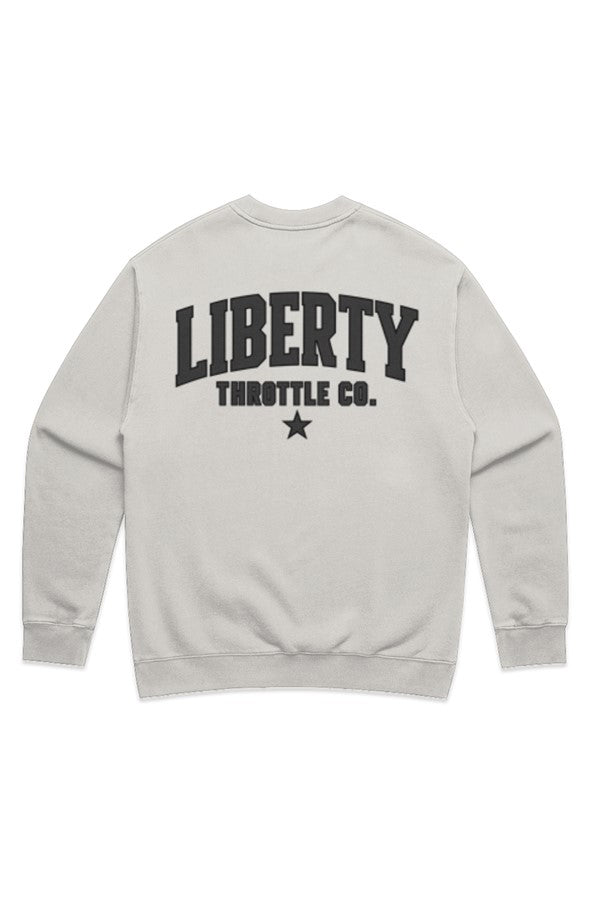 MENS RELAX FADED CREW