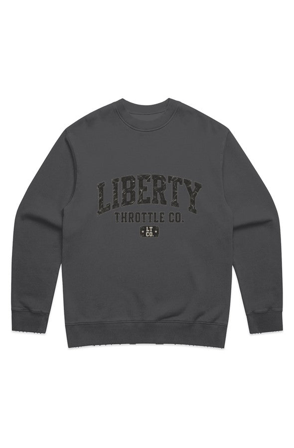 MENS RELAX FADED CREW