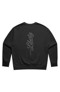 Womens Relax Faded Crew