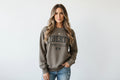 Womens Relax Faded Crew