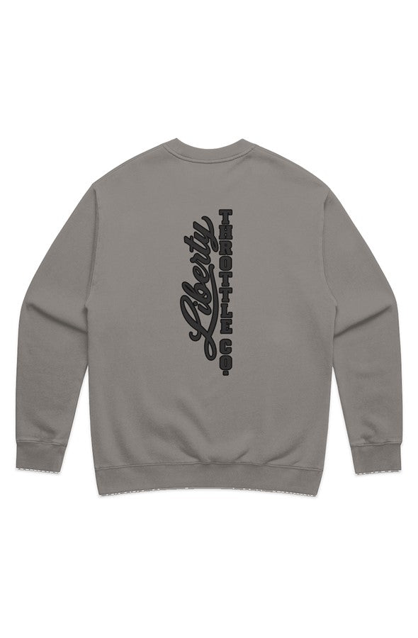 MENS RELAX FADED CREW