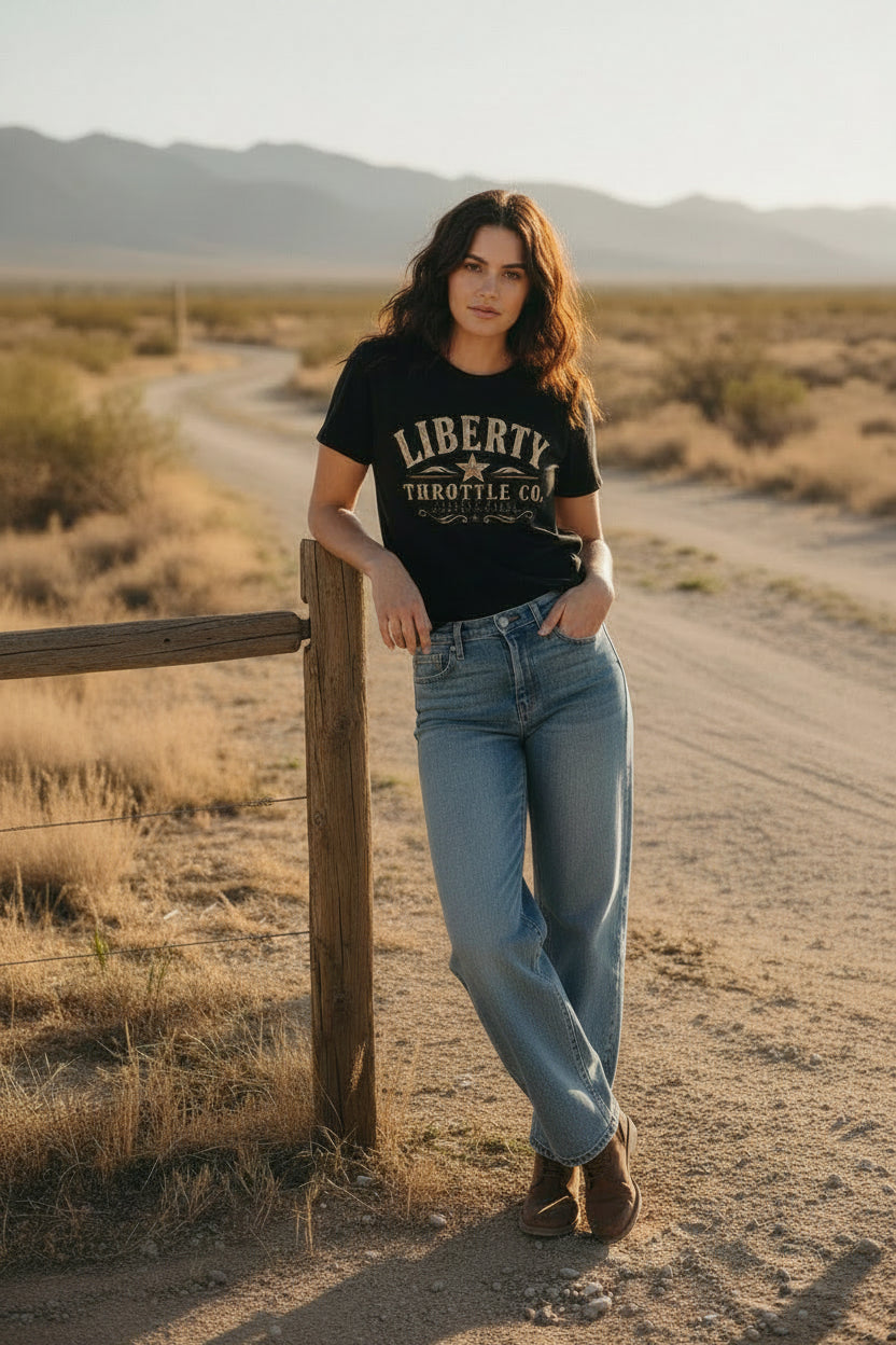 Womens Heavy Faded Tee