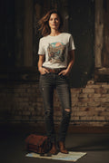Womens Heavy Faded Tee
